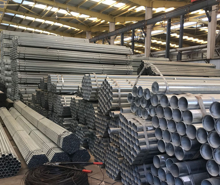 绥化q235b热镀锌带钢管